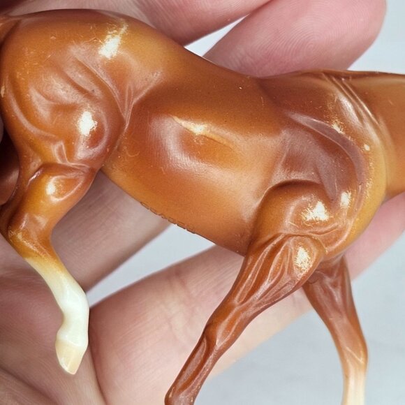 Breyer Stablemate Horse Appaloosa Mold Chestnut #5981 G2 3 Socks BODY - Picture 8 of 8